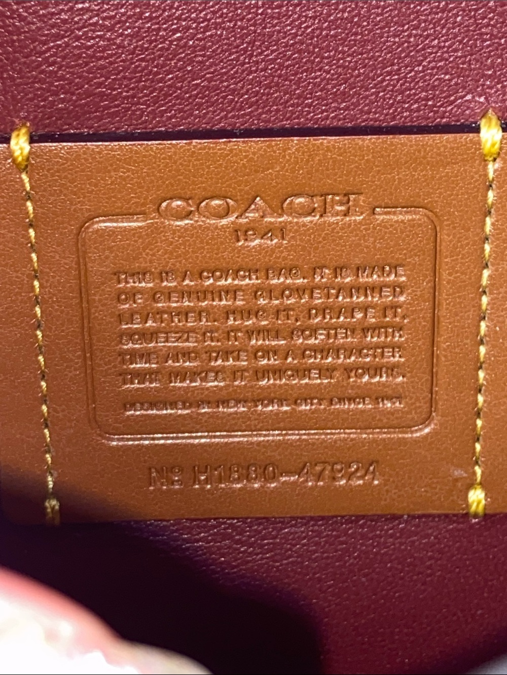 Coach 1941 Saddle 20 Crossbody EUC (no hangtag) - Picture 8 of 10